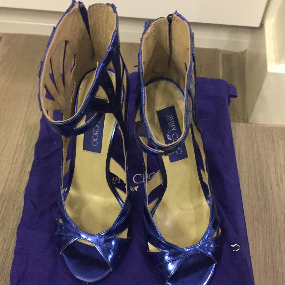 Fierce Jimmy Choo for H&M High Heels in Blue